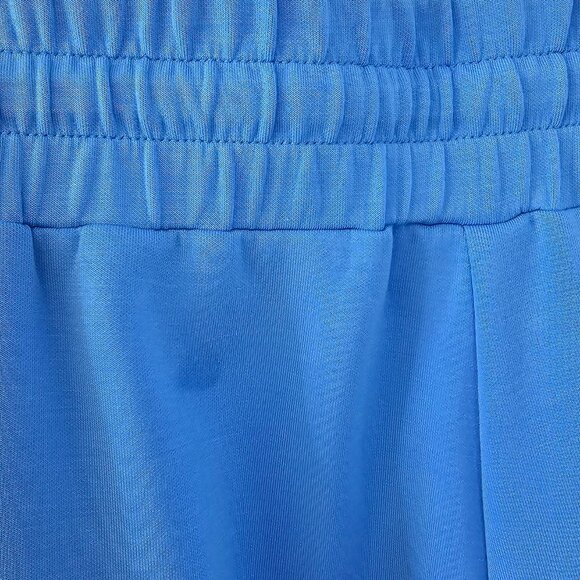 Anthropologie Varley Double Soft Ollie High Rise Shorts 3.5" Blue Size Large - Picture 5 of 11